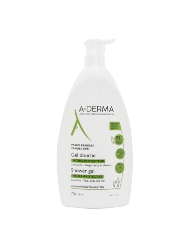 A-Derma Hydra-Protect GelGel Duche Hidra Protetor 750ml