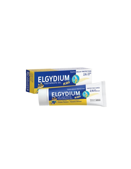 Elgydium Kids Gel Dentífrico Sabor a Banana 50ml