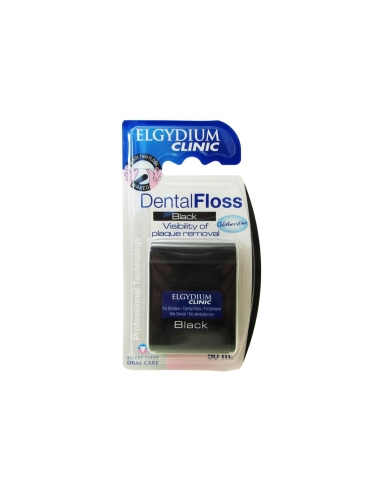 Elgydium Clinic Fio Dentário Black 50m