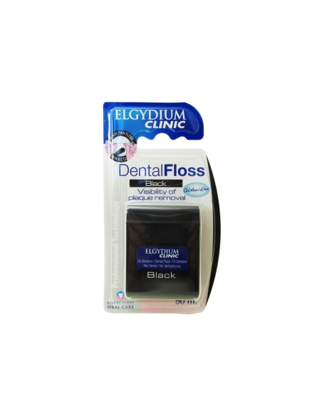 Elgydium Clinic Fio Dentário Black 50m
