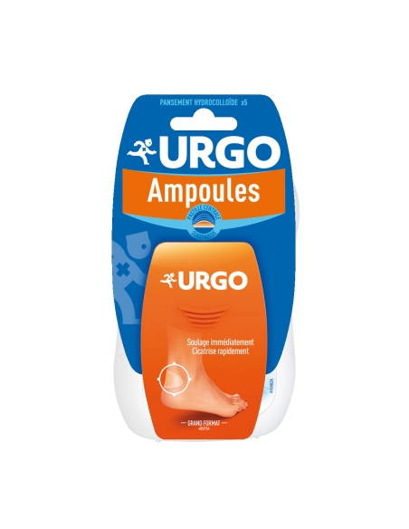 Urgo Sport Pensos Tratamento Bolhas Calcanhar x5