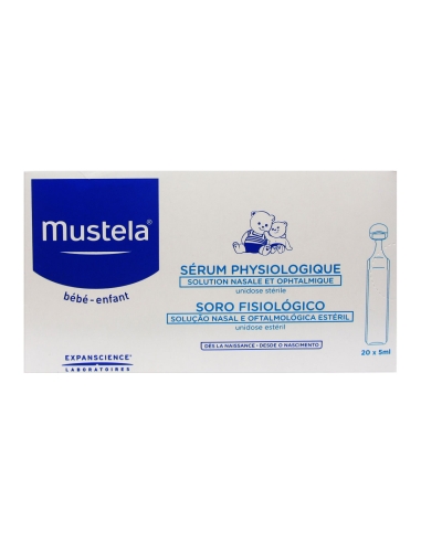 Mustela Soro Fisiologico Monodoses 20x5ml