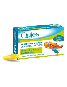 Quies Tampões Viagem Silicone Criança 1 Par 2