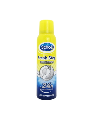 Scholl Fresh Step Spray Desodorizante para Pés e Calçado 150ml