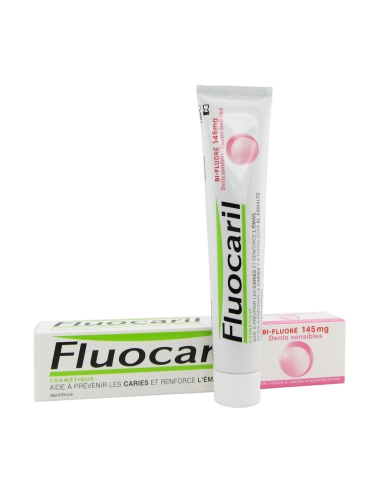 Fluocaril Bi-Fluoré 145mg Pasta Dentifrica Dentes Sensiveis 75ml