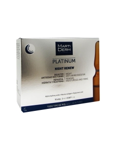 Martiderm Platinum Night Renew Ampolas 10ampx2ml