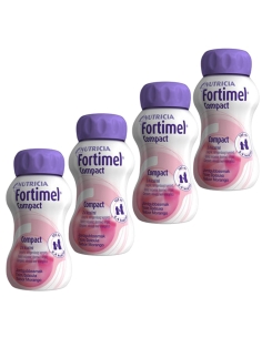 Fortimel Compact Suplemento Hipercalorico Morango Pack 4...