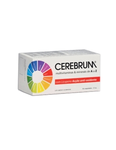 Cerebrum Multivitaminas e Minerais 30Comp