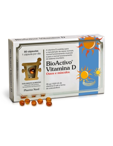 BioActivo Vitamina D 80 Caps