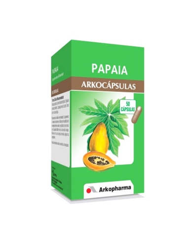 Arkocapsulas Papaia 50 Caps