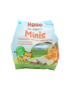 Holle Bio Minis Banana Laranja 12M+ 100g