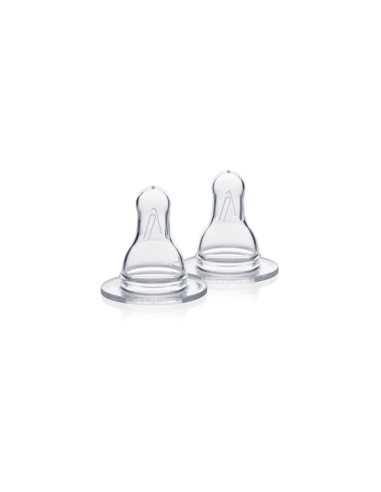 Medela Tetina Silicone Fluxo Médio (M) 2 Unidades