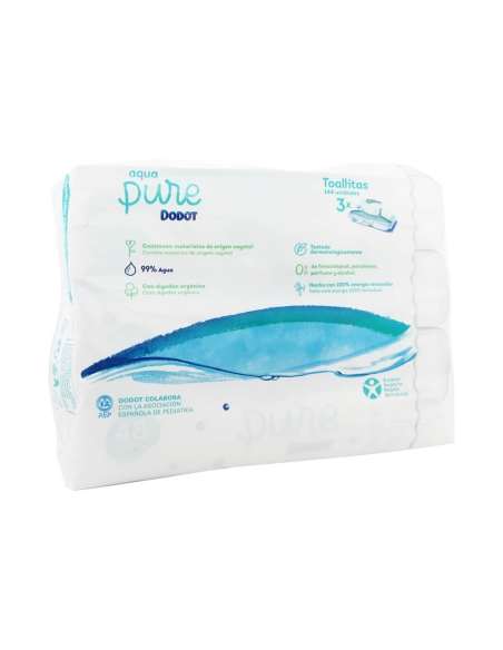 Water wipes o dodot best sale aqua pure