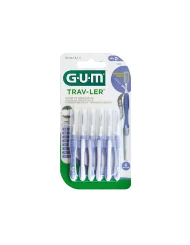 Gum Trav-ler Escovilhão Dentário 0.6mm x6