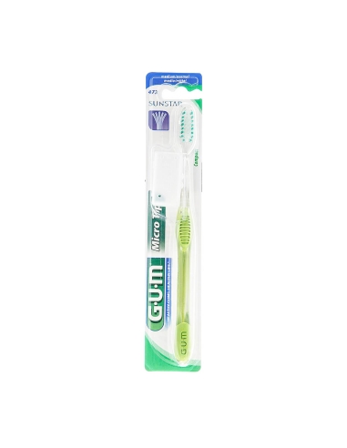 Gum Micro Tip Escova Média Compacta 473
