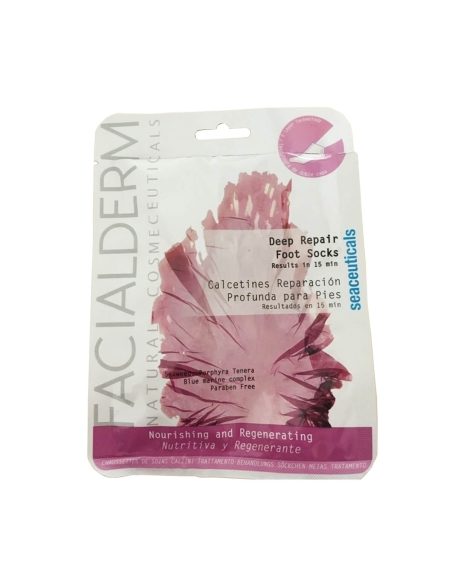 Facialderm Spa Pedicure Máscara de Pés X2