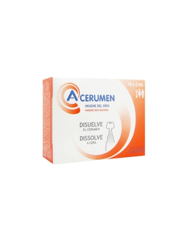 A-Cerumen Solução Auricular Monodoses 10x2ml
