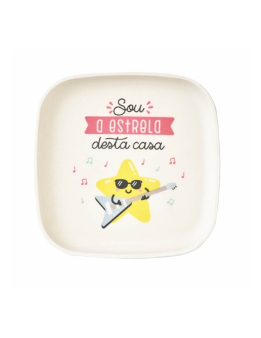 Saro Set 5 Peças em Bambú Natural Estrelinha