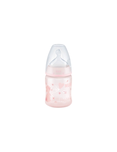 NUK Rose and Blue Silicone 0-6M M 150ml