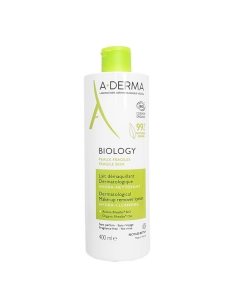 A-Derma Biology Leite Desmaquilhante 400ml