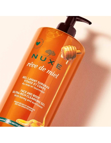 Nuxe Rêve de Miel Gel de Limpeza Nutritivo para...