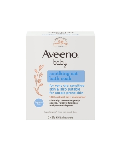 Aveeno Baby Pack Pó de Banho de Aveia Suavizante 5x21g