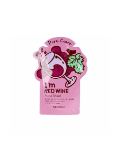 Tony Moly I'm Red Wine Mask Sheet Purificante 1uni 2