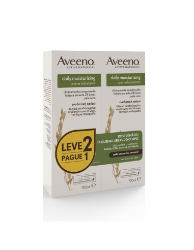 Aveeno Duo Daily Moisturising Creme Hidratante 100ml