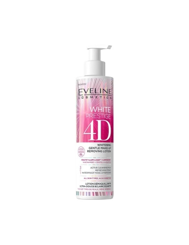 Eveline Cosmetics White Prestige 4D Whitening Make Up Removing Lotion 245ml