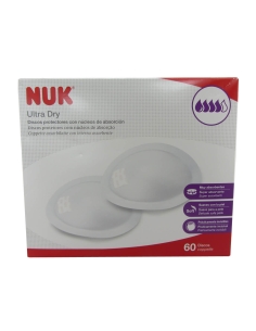 Nuk Ultra Dry Discos Absorventes 60 unidades