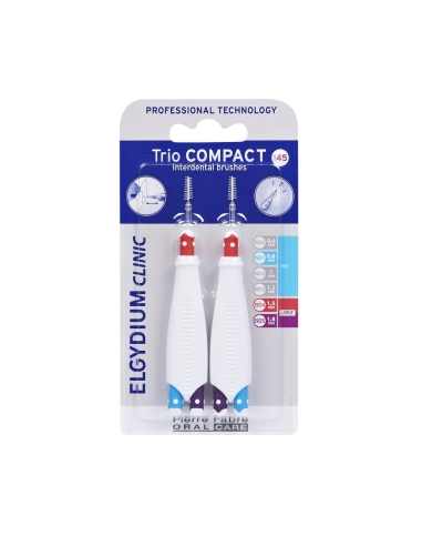 Elgydium Clinic Trio Compact ISO 145 Escovilhões