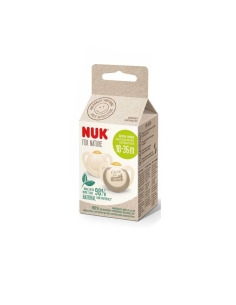 NUK For Nature Chupeta Latéx 18-36m x2