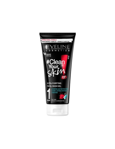 Eveline Cosmetics Clean Your Skin Ultra Purifying Facial Wash Gel 200ml
