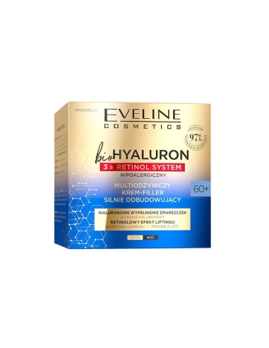 Eveline Cosmetics bioHyaluron 3xRetinol System Cream 60+ 50ml