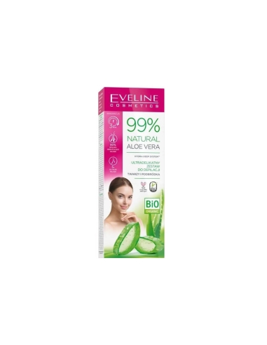 Eveline Cosmetics 99% Natural Aloe Vera Set For Depilation