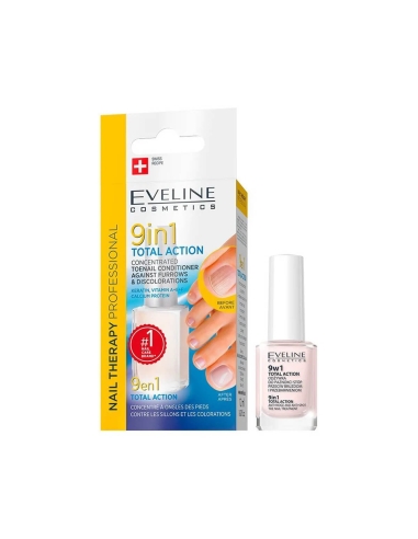 Eveline Cosmetics Nail Therapy 9in1 Total Action Toe Nail Treatment 12ml