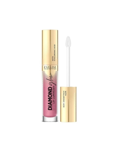 Eveline Cosmetics Lip Gloss Diamond Glow Luminizer 05 Toffee 4.5ml