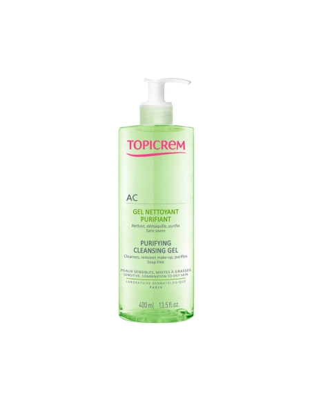 Topicrem AC Gel de Limpeza Purificante 400ml