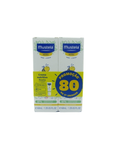 Mustela Duo Creme Nutritivo com Cold Cream 40ml