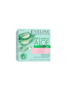 Eveline Cosmetics Organic Aloe and Collagen Face Cream...