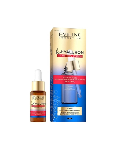 Eveline Cosmetics bioHyaluron 3xRetinol System Multi Repair Serum 18ml