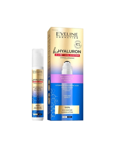 Eveline Cosmetics bioHyaluron 3xRetinol System Roll-On 15ml