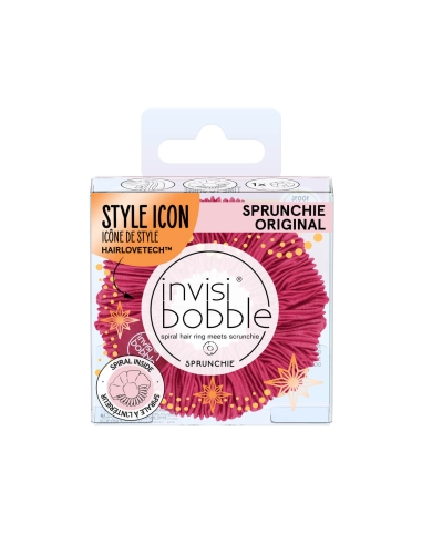 Invisibobble Sprunchie Time to Shine Wine Not