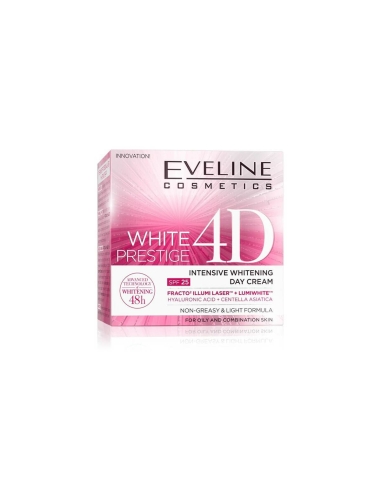 Eveline Cosmetics White Prestige 4D Intensive Whitening Day Cream SPF25 50ml
