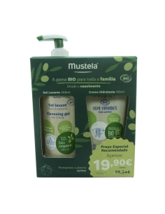 Mustela Pack Bio Gel Lavante 400ml e Creme Hidratante 150ml