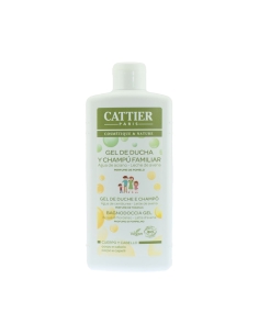 Cattier Gel de Duche e Champô 500ml