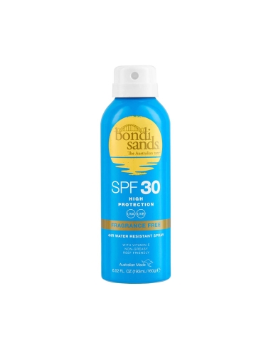 Bondi Sands SPF30 Fragrance Free Water Resistant Spray 193ml