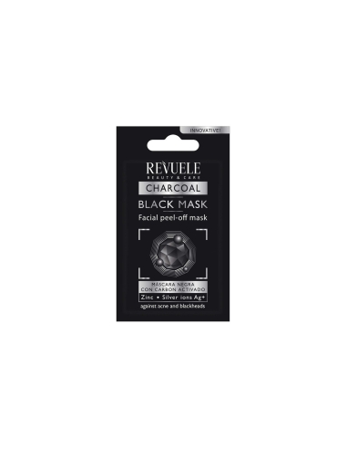 Revuele Sachets Charcoal Black Peel-Off Mask 7ml