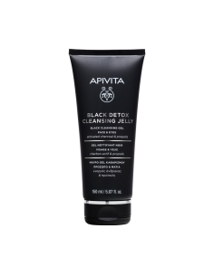 Apivita Black Detox Gel de Limpeza Preto 150ml 2