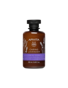 Apivita Caring Lavender Gel de Banho para Pele Sensivel...